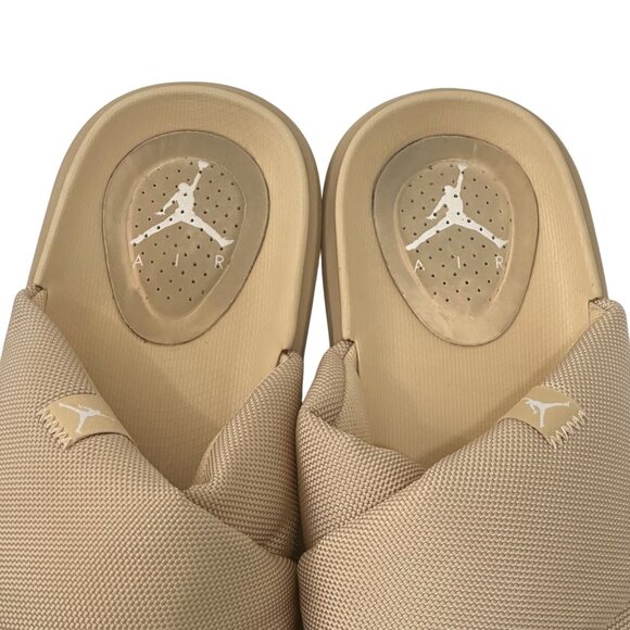 Womens Air Jordan Sophia Slide Sandals Sesame/White Size 7 Platform Slippers - Picture 3 of 13